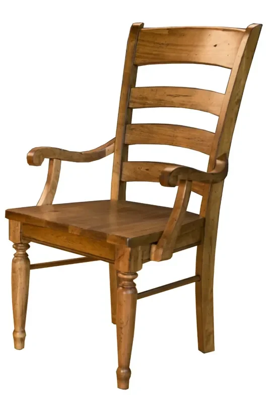 A-America – Bennett Ladderback Arm Chair (Set of 2) – BENSQ2562