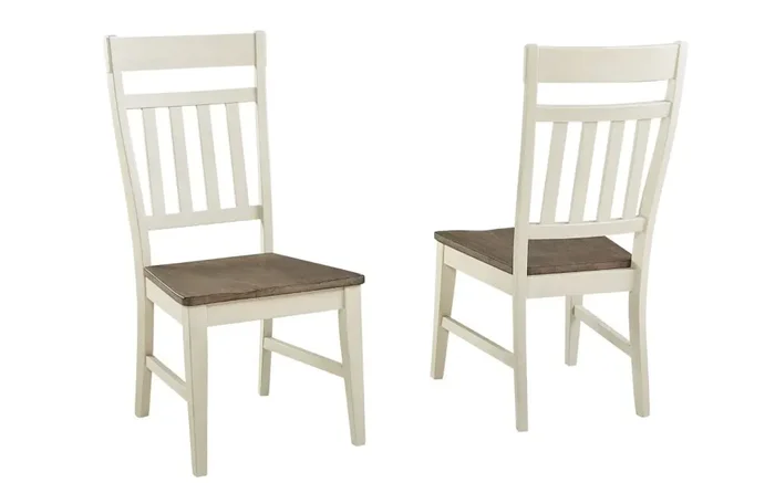 A-America – Bremerton Splatback Side Chair with Wood Seating, Saddledust-Oyster Finish (Set of 2) – BRMSO2352
