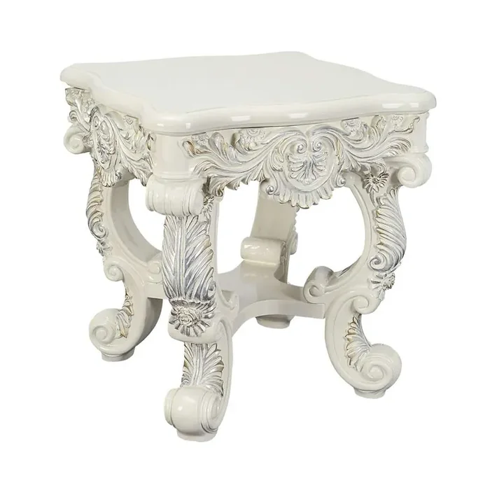 ACME Furniture – Adara End Table – Antique White – LV01218