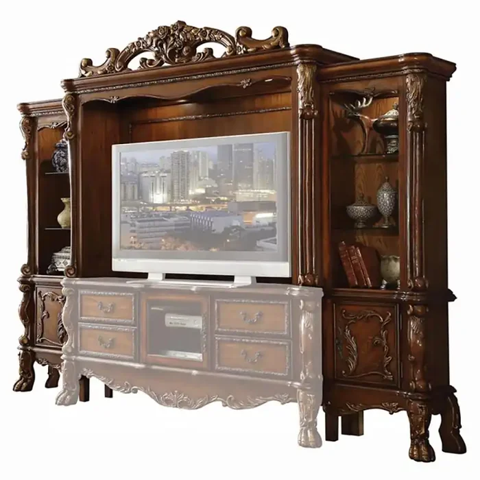 ACME Furniture – Dresden Entertainment Center – Cherry Oak – 91335