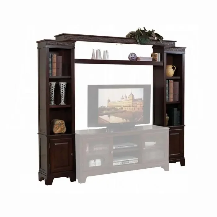 ACME Furniture – Halden Entertainment Center – Merlot – 91090_KIT