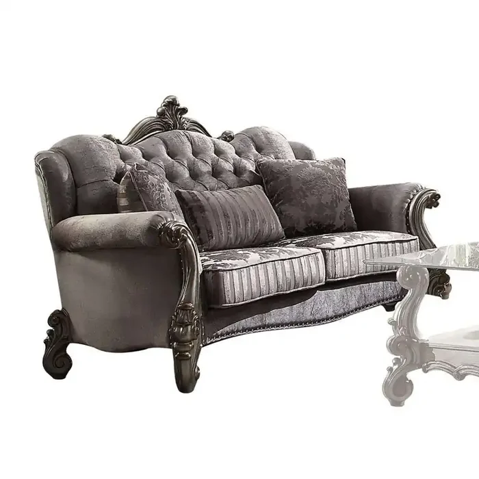 ACME Furniture – Versailles Loveseat (w/3 Pillows) – 56841