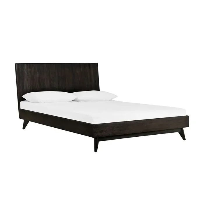 Armen Living – Baly Acacia Mid-Century Platform King Bed – LCLFBDKG