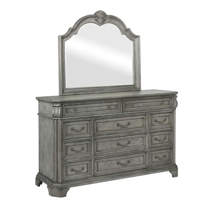 Avalon Furniture – Grand Isle Dresser and Mirror – B01550 D_M