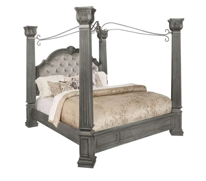 Avalon Furniture – Grand Isle Queen Canopy Bed