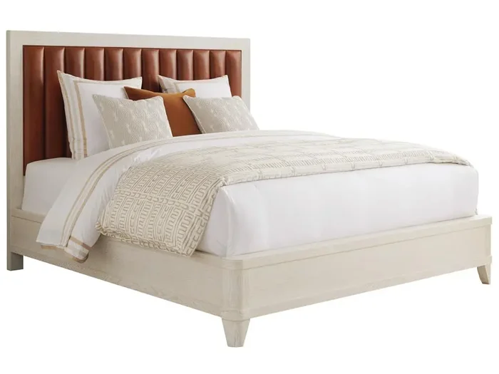 Barclay Butera – Carmel Cambria Upholstered Bed 6/6 King, Monterey – 931-154C