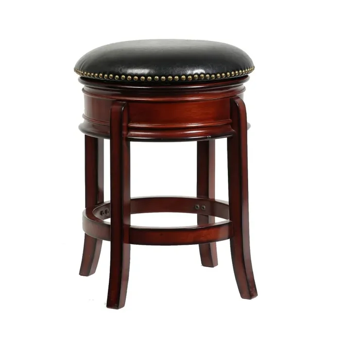 Boraam – 24in Hamilton Swivel Stool in Brandy – 43224