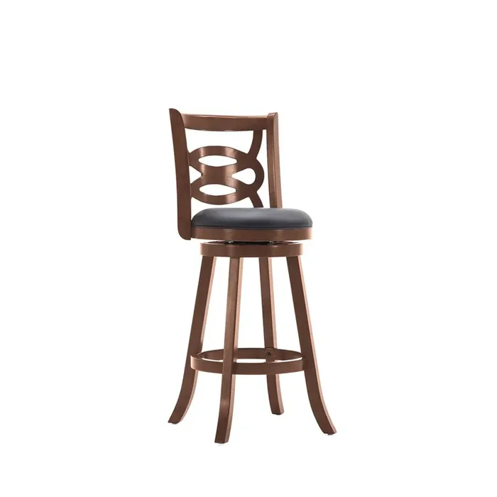 Boraam – Seina Swivel Bar Stool – Cherry – 61929
