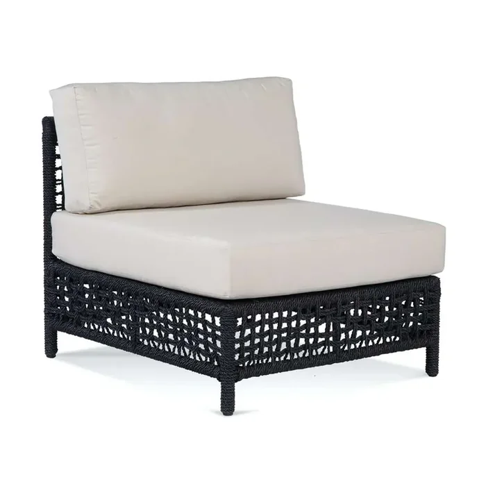 Braxton Culler – Bayside Armless Chair (White Crypton Performance Fabric) – 401-091B