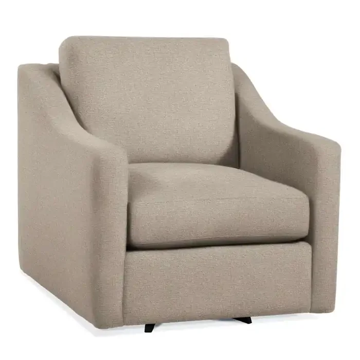 Braxton Culler – Oliver Swivel Chair (Beige Crypton Performance Fabric) – 731-005