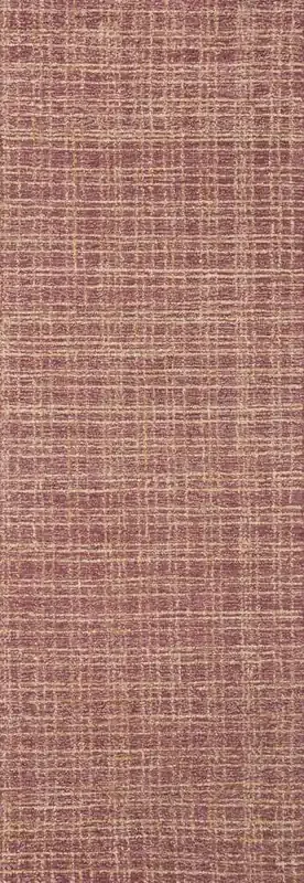 Chris Loves Julia x Loloi – Polly Berry / Natural 2-6in x 7-6in Runner Rug – POLLPOL-03BYNA2676