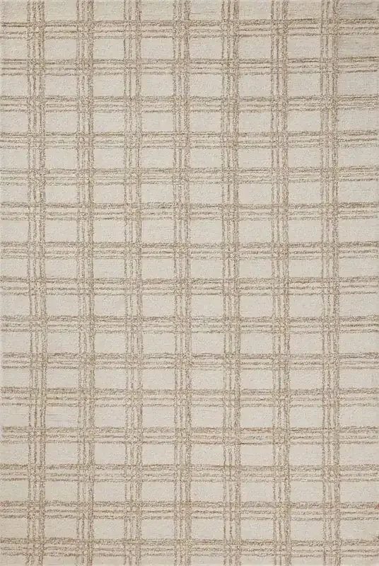 Chris Loves Julia x Loloi – Polly Cream / Sand 5-0in x 7-6in Area Rug – POLLPOL-12CRSA5076