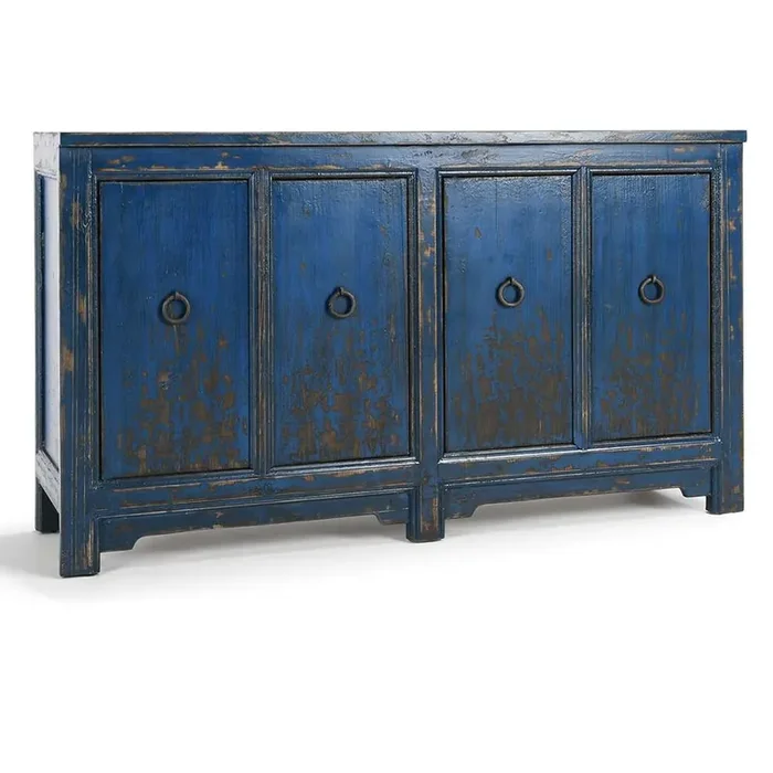 Classic Home – Amherst 4Dr Sideboard Royal Blue – 52003623