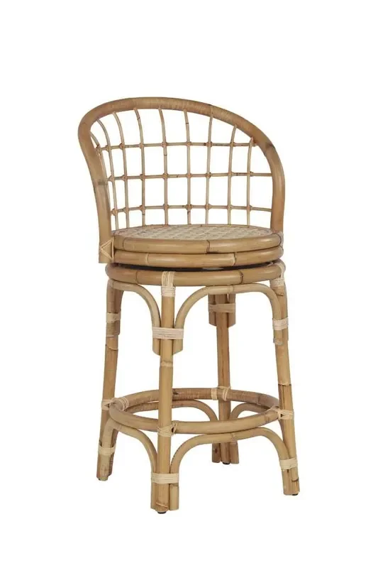 Coastal Living – Getaway Rattan Counter Stool – U033E602_CLOSEOUT