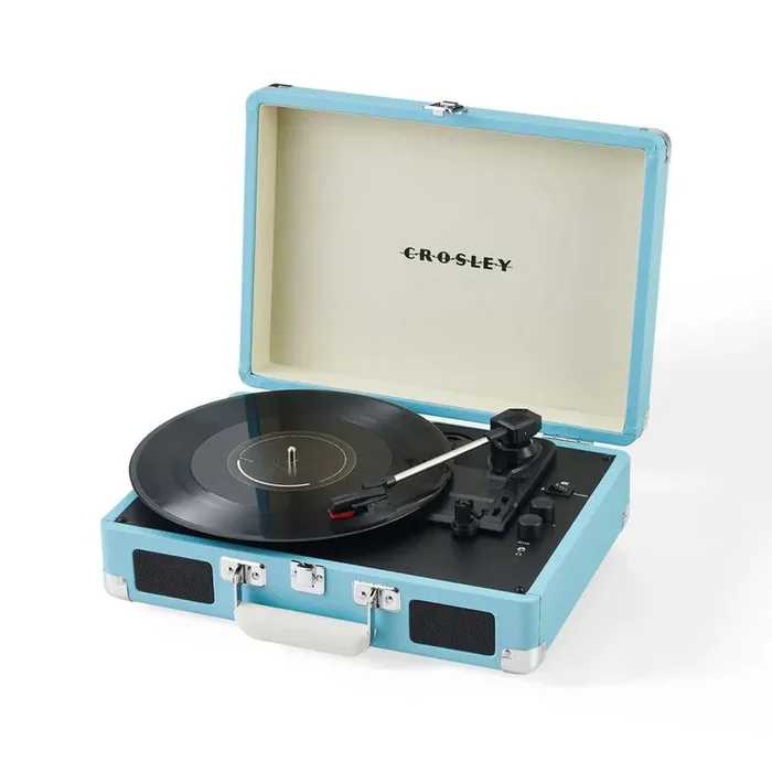 Crosley Radio – Cruiser Plus Record Player In Turquoise – CR8005F-TU