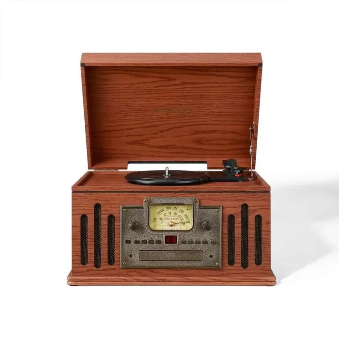 Crosley Radio – Musician 8-In-1 Record Player In Paprika – CR704B-PA
