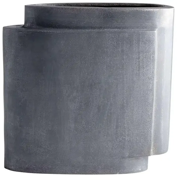 Cyan Design – A Step Up Vase in Zinc – Medium – 08958