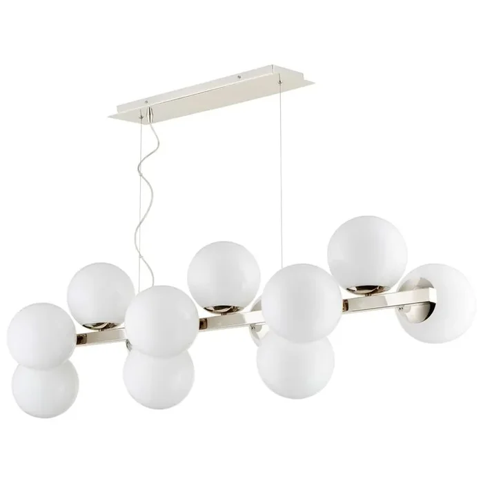 Cyan Design – Atom Pendant 12-Light in Polished Nickel – 09678