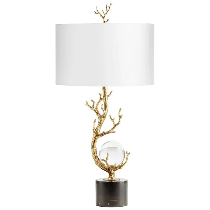 Cyan Design – Autumnus Table Lamp in Gold Leaf – 10982