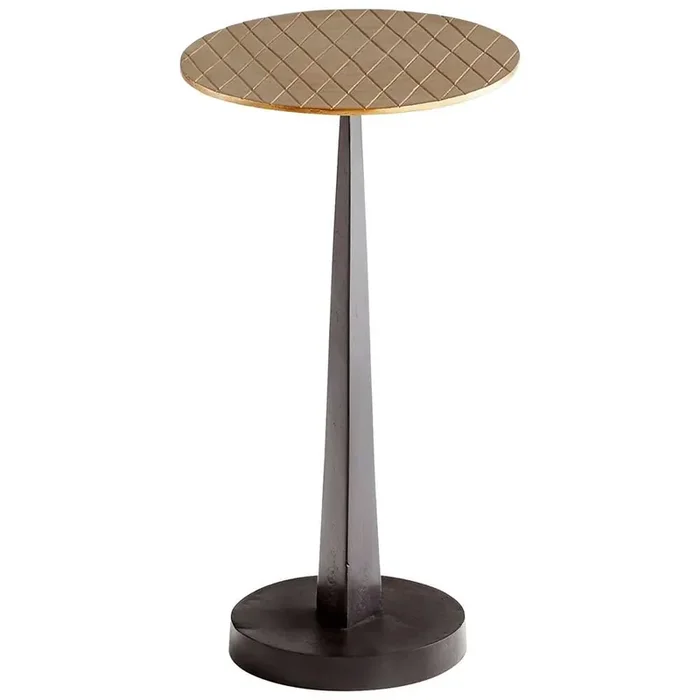 Cyan Design – Beauvais Side Table in Aged Brass and Black – 10731