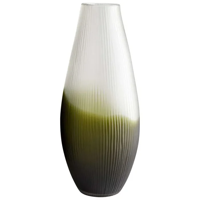 Cyan Design – Benito Vase in Green – Large – 07838