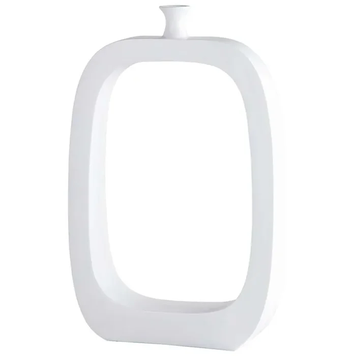 Cyan Design – Beyond the Pale Vase in White – Small – 05985