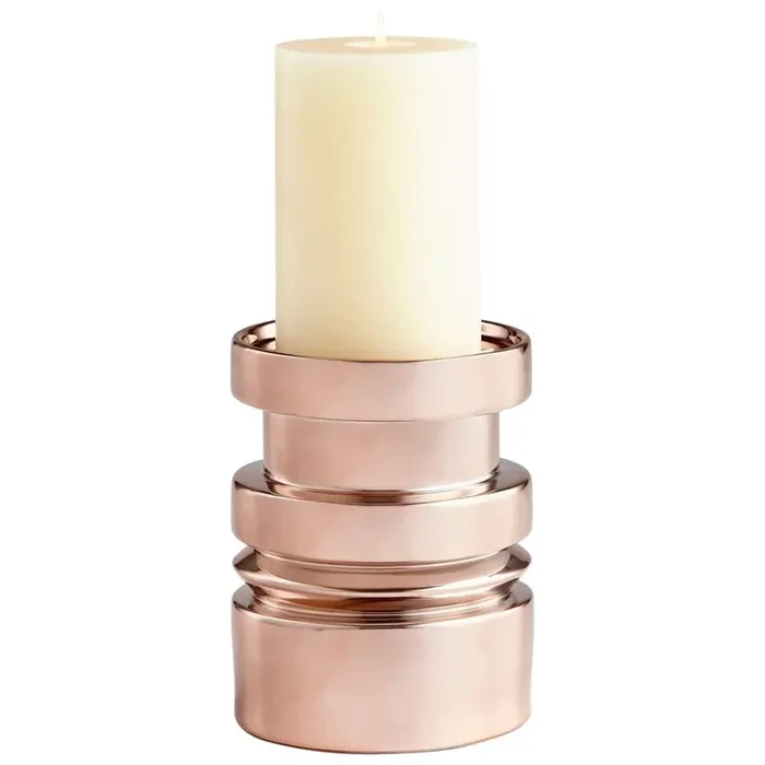 Cyan Design – Sanguine Candleholder in Copper – Medium – 08502 – CLOSEOUT