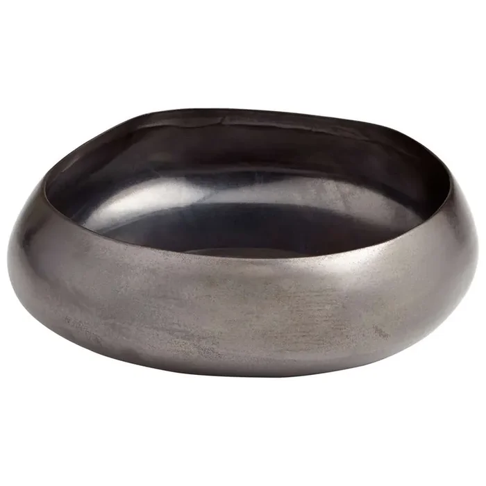 Cyan Design – Vesuvius Bowl in Black Metal – Small – 06875