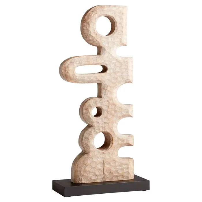 Cyan Design – Zulu Sculpture 2 in Weathered Grey – 11278
