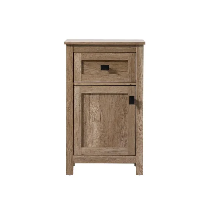 Elegant Furniture & Lighting – Adian 18 Inch Wide Bathroom Storage Freedstanding Cabinet In Natural Oak – SC011830NT