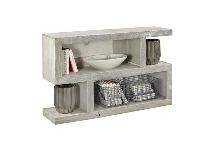 Emery Park – Avery Loft S Sofa Table in Limestone Finish – WDY917-LIM