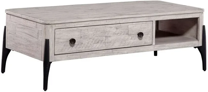 Emery Park – Zane Cocktail Table in Parchment Finish – I256-9100
