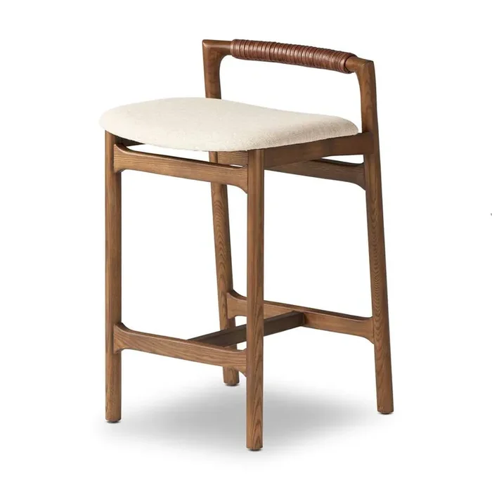 Four Hands – Allston – Baden Counter Stool – Alcala Wheat – 233519-016