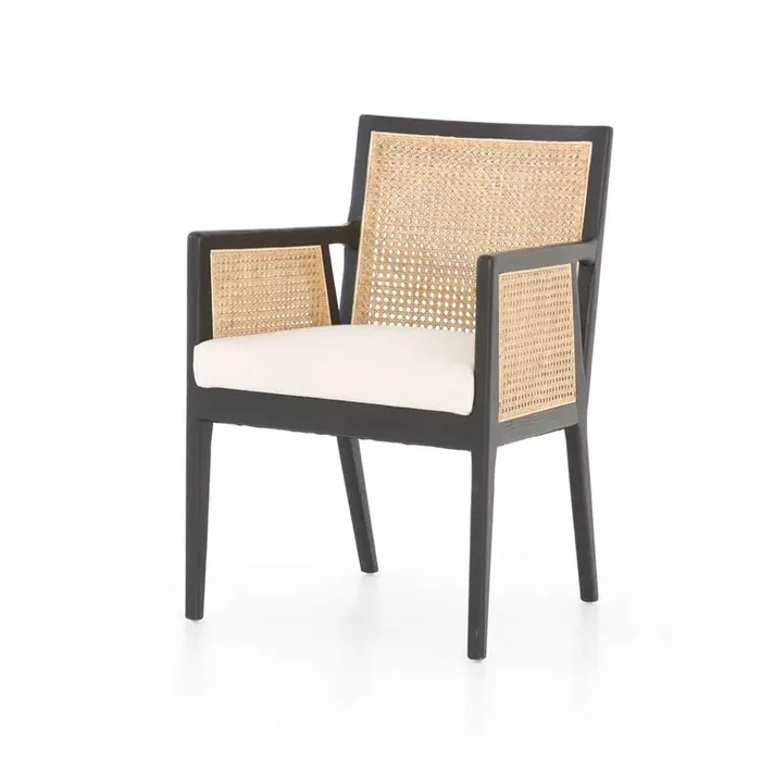 Four Hands – Antonia Cane Dining Armchair – Savile Flax – 101019-011