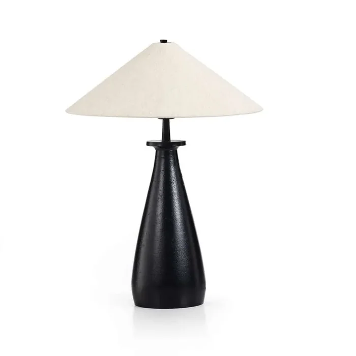 Four Hands – Asher – Innes Tapered Shade Table Lamp – Mtte Black – 231078-003