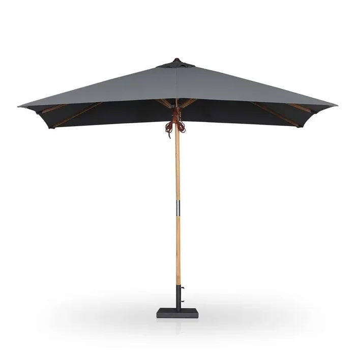 Four Hands – Garwood – Baska Outdoor Rectangular Umbrella – Arashi Graphite – 242880-002
