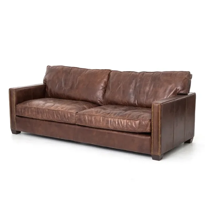 Four Hands – Larkin Sofa 88in – Cigar – CCAR-25
