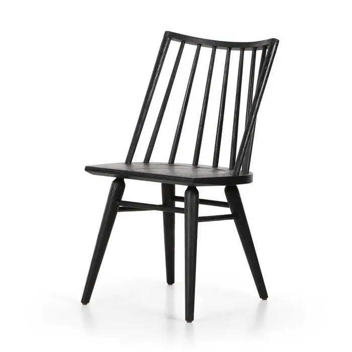 Four Hands – Lewis Windsor Chair – Black Oak – 107648-017