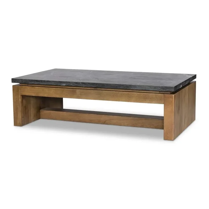 Four Hands – Merritt – Kenneth Coffee Table-Polished Black – 238181-001