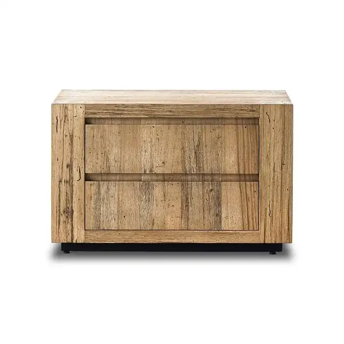 Four Hands – Wesson – Abaso Nightstand – Rustic Wormwood Oak – 239842-001