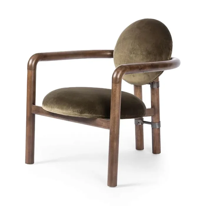 Four Hands – Westgate – Bria Chair-Surrey Olive – 225440-009
