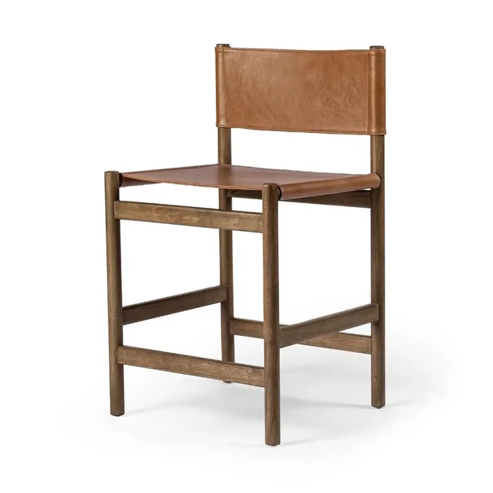 Four Hands – Westgate – Kena Stool-Sonoma Butterscotch-Counter – 234768-004