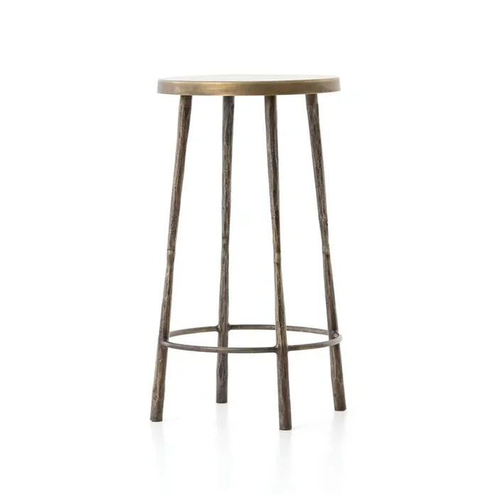Four Hands – Westwood Stool – Antique Brass – Counter – 106393-007