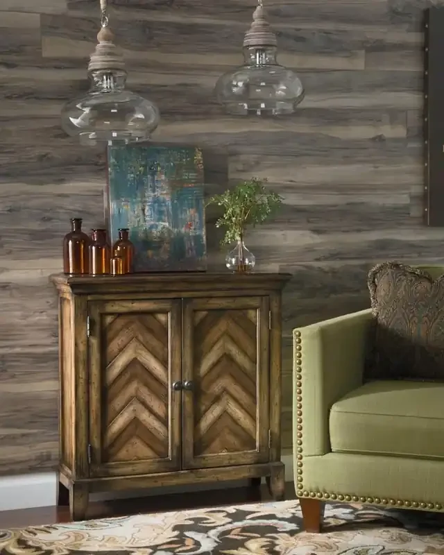 Hammary – Hidden Treasures Chevron Cabinet – 090-665