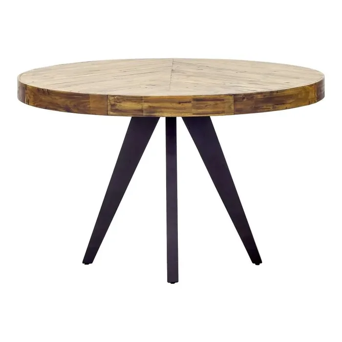 Henry & Mason – Clark Acacia Round Dining Table in Brown – ACA-849-BRO-DT-02
