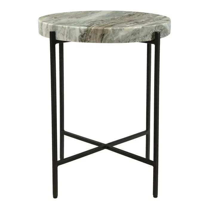 Henry & Mason – Iris Accent Table Sand – IRI-840-BRO-ACCT