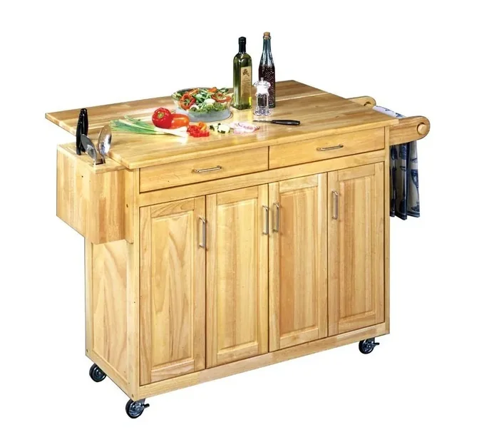 Homestyles Furniture – General Line Brown Kitchen Cart – 5023-95