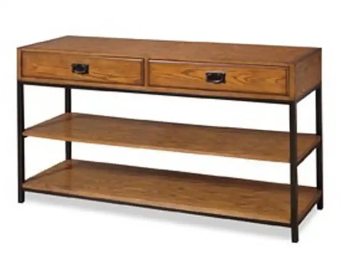 Homestyles Furniture – Modern Craftsman Brown Media Console – 5050-06