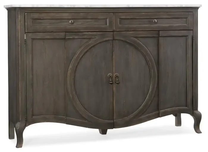 Hooker Furniture – Arabella Four-Door Two-Drawer Credenza – 1610-85005-GRY