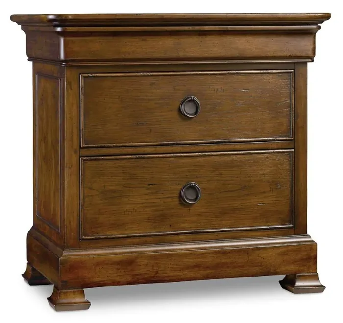Hooker Furniture – Archivist Three-Drawer Nightstand – 5447-90016